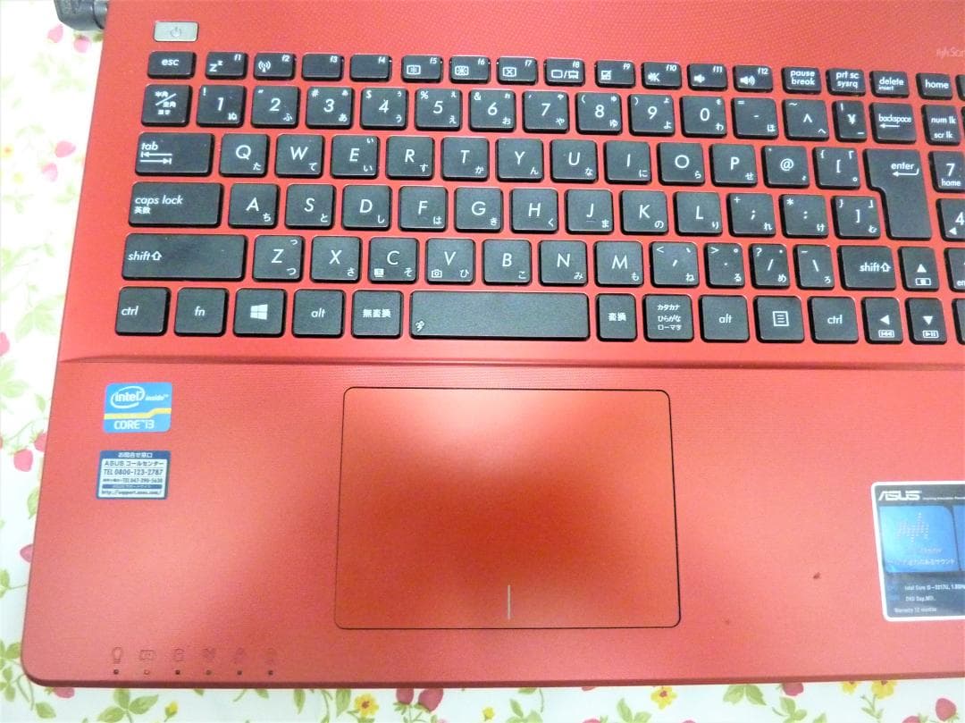 ASUS　ノートPC　K550CA-RED　Core i3　Office