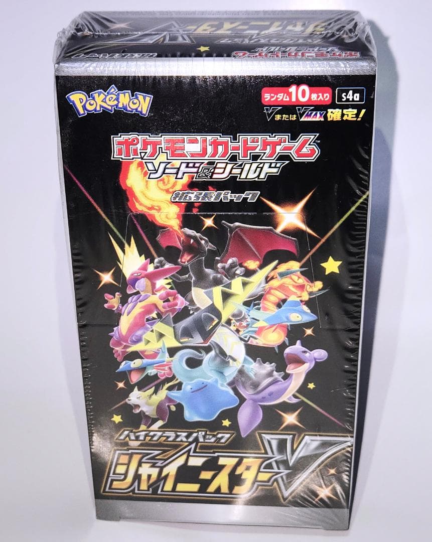 シャイニースターV ポケモンカードゲーム 1 BOX 新品未開封 シュリンク付き