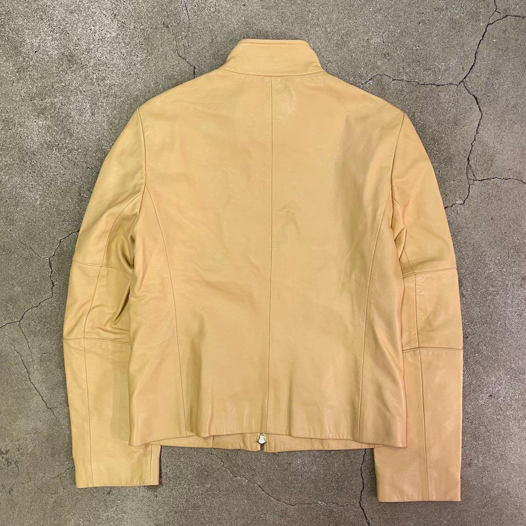 BURBERRY LONDON ラムレザー ジャケット ノバチェック