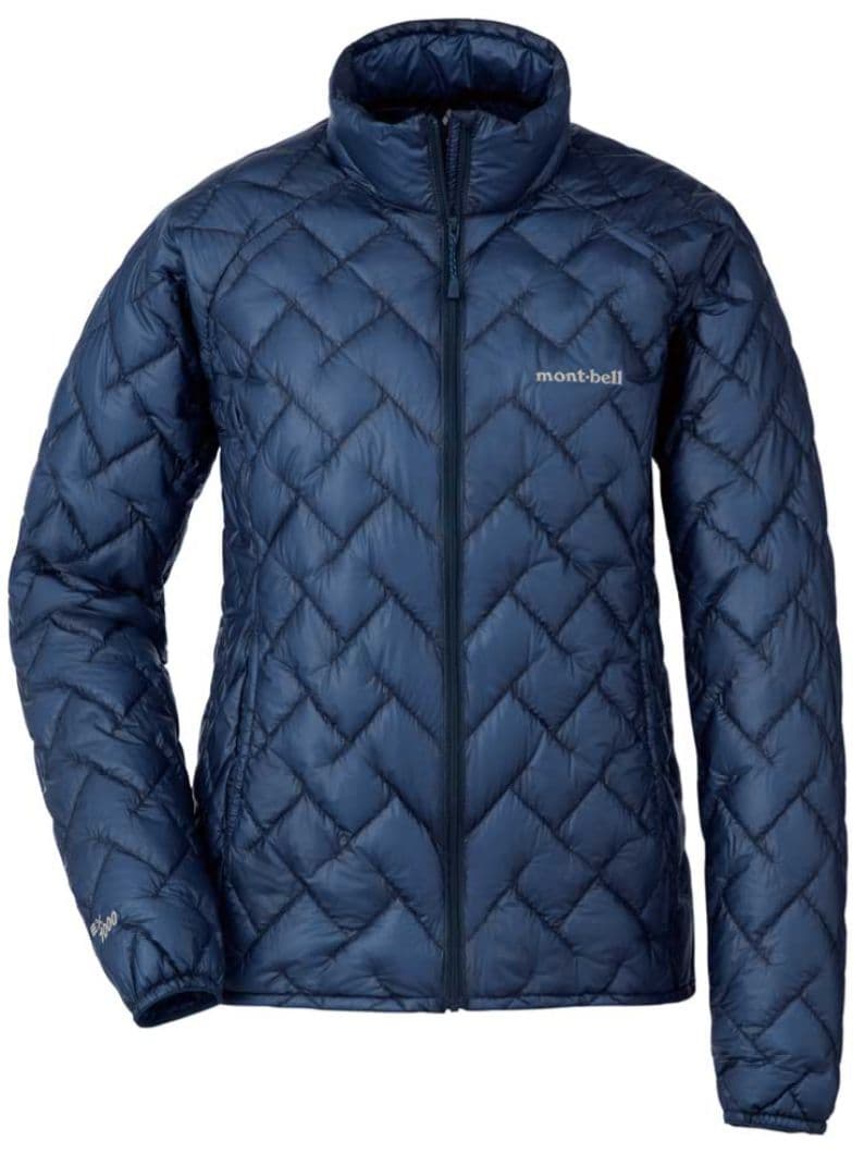 モンベル　プラズマ1000 ダウンジャケット　濃紺　ネイビー　EXダウン