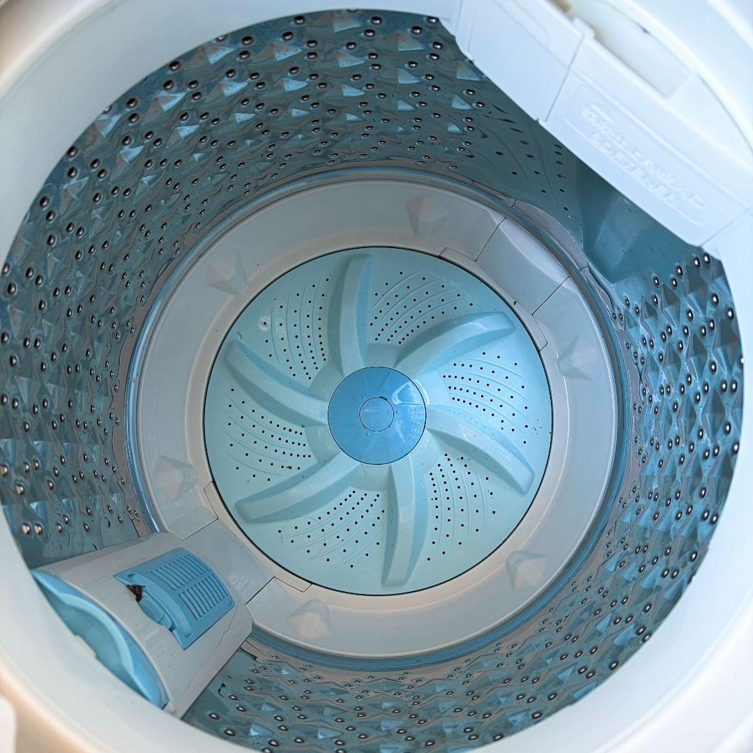 配送設置無料！純正TOSHIBAzaboon洗濯機！グランホワイト！完動超美品！