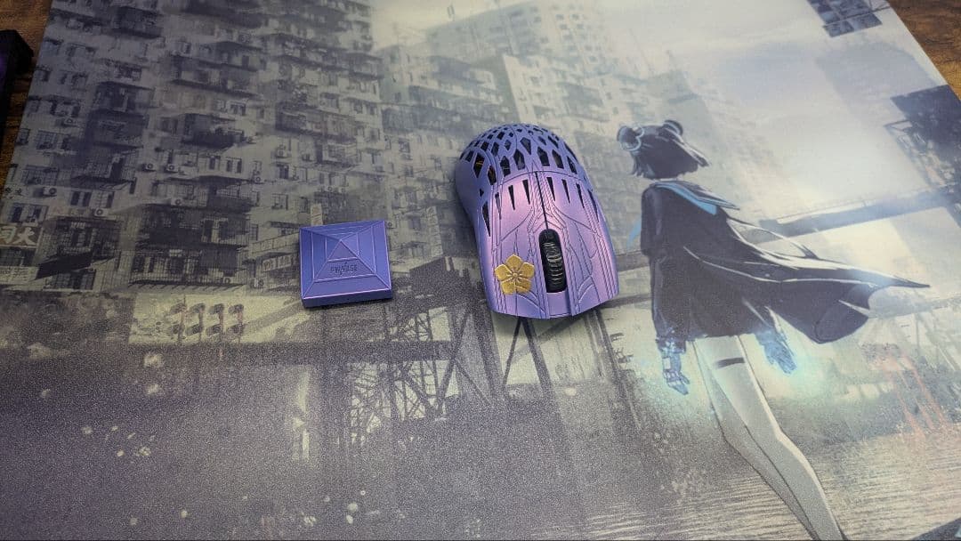 PWNAGE Trinity CF 紫色 ワイヤレスマウス　nacho