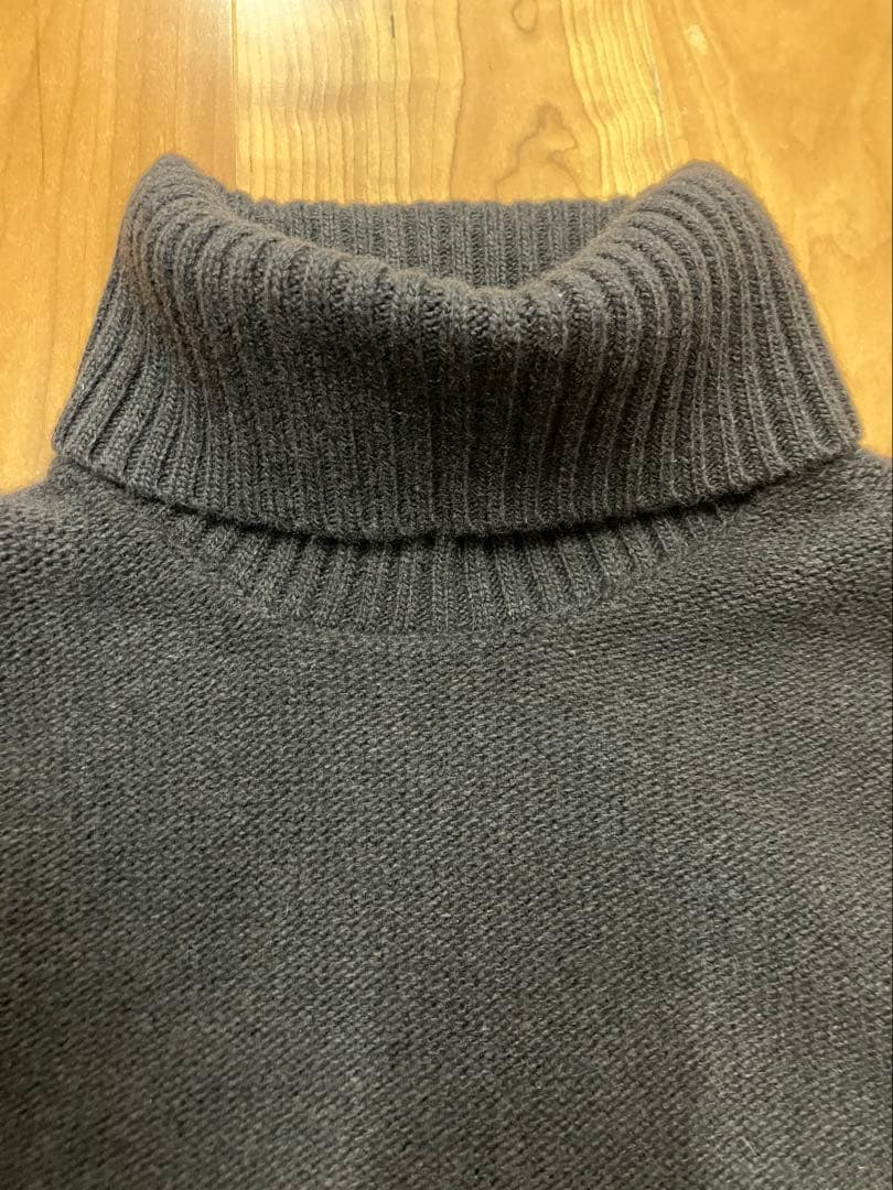 FRAMeWORK AQUAタートルプルオーバー　ブラウン　茶　カシミヤ混