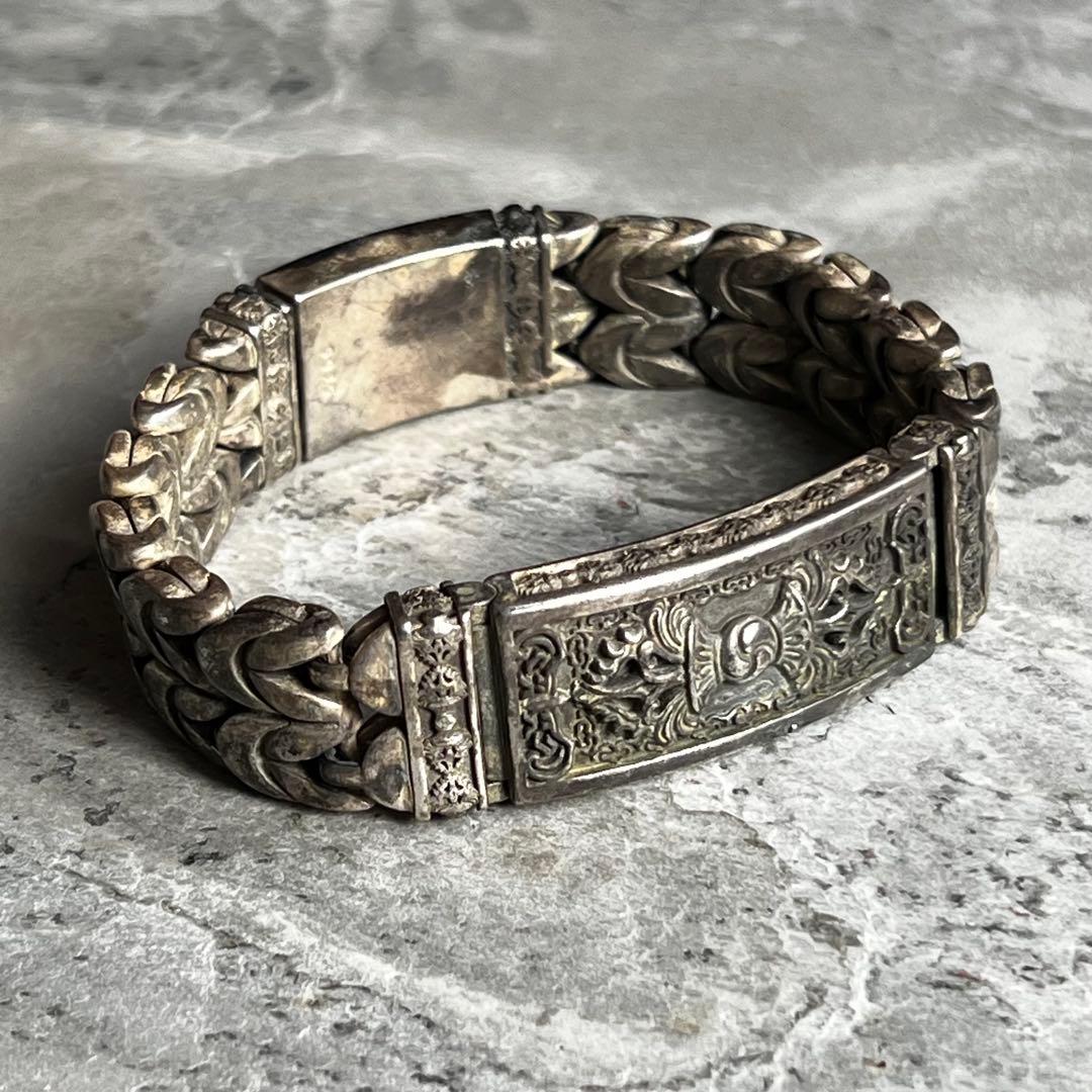 ヴィンテージ VINTAGE ヴァジュラプレート ブレスレット バックル