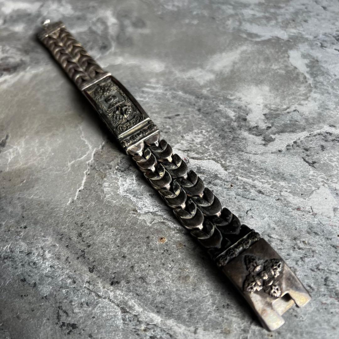 ヴィンテージ VINTAGE ヴァジュラプレート ブレスレット バックル