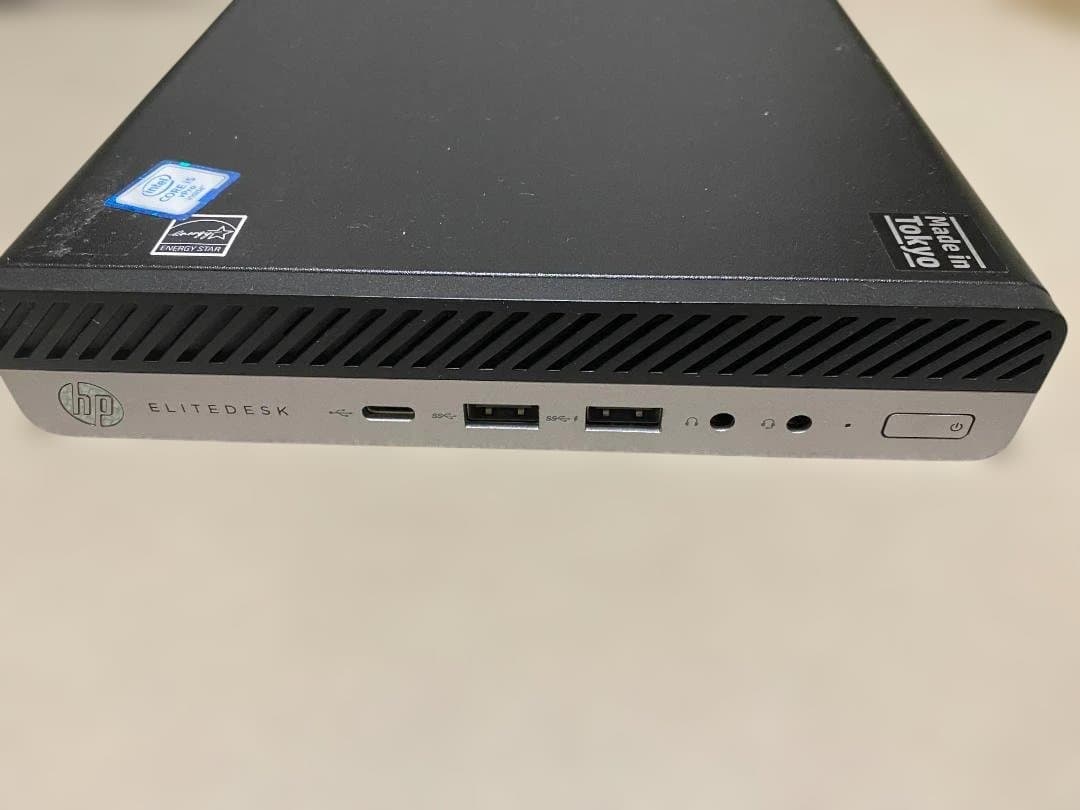 S*y様 HP EliteDesk 800 G3 DM SSD搭載 メモリ8GB