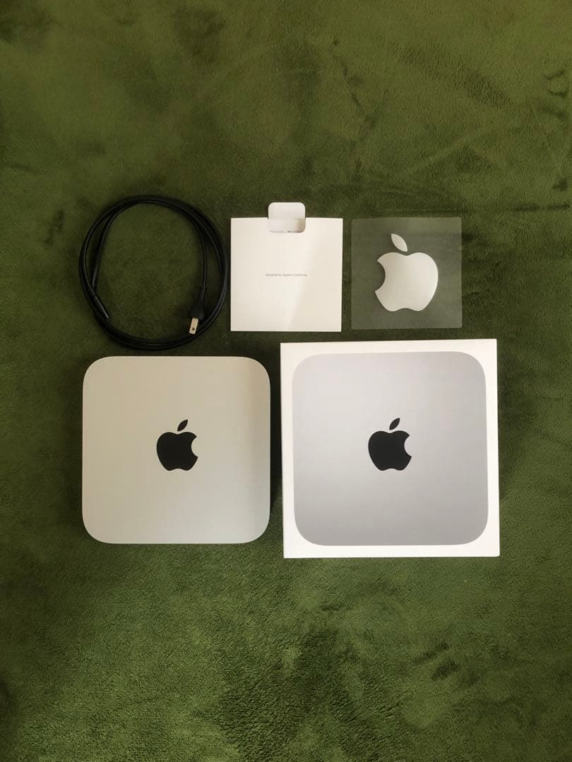 Apple M2チップ搭載 256GB SSD Mac mini 本体と付属品