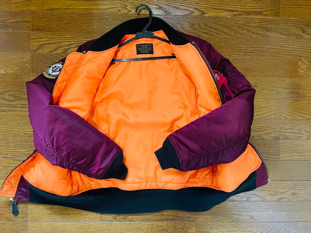 STRICT-G×ALPHA MA-1FLIGHTJACKET シャアジャケット