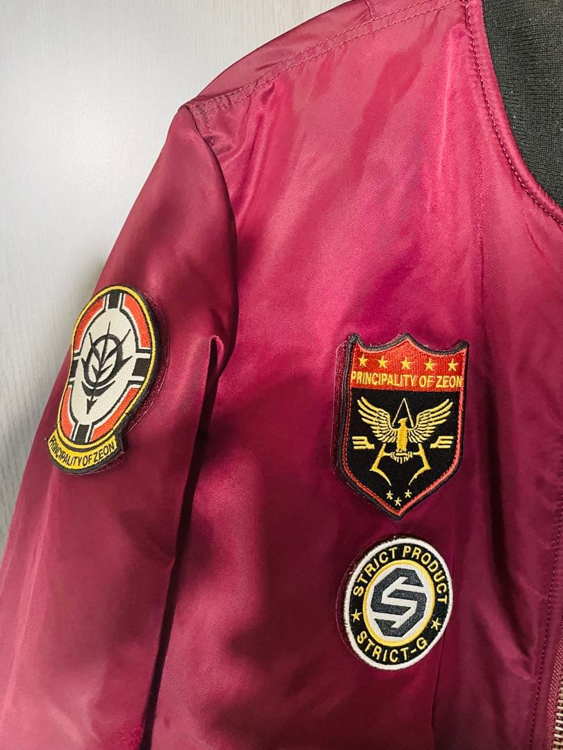 STRICT-G×ALPHA MA-1FLIGHTJACKET シャアジャケット