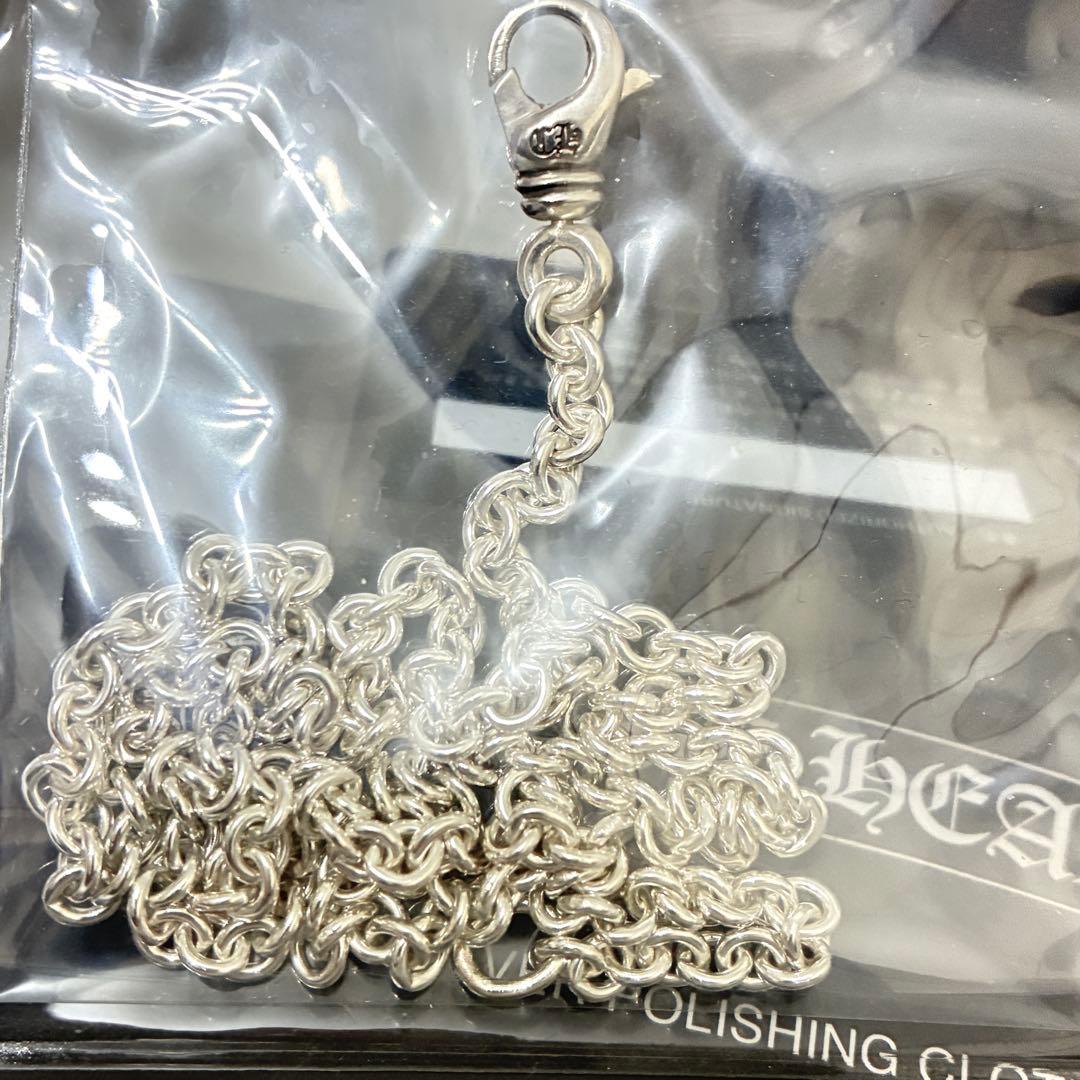 完全未使用クロムハーツNEチェーン＋スターオブダビデペンダント原本＋レシート無修