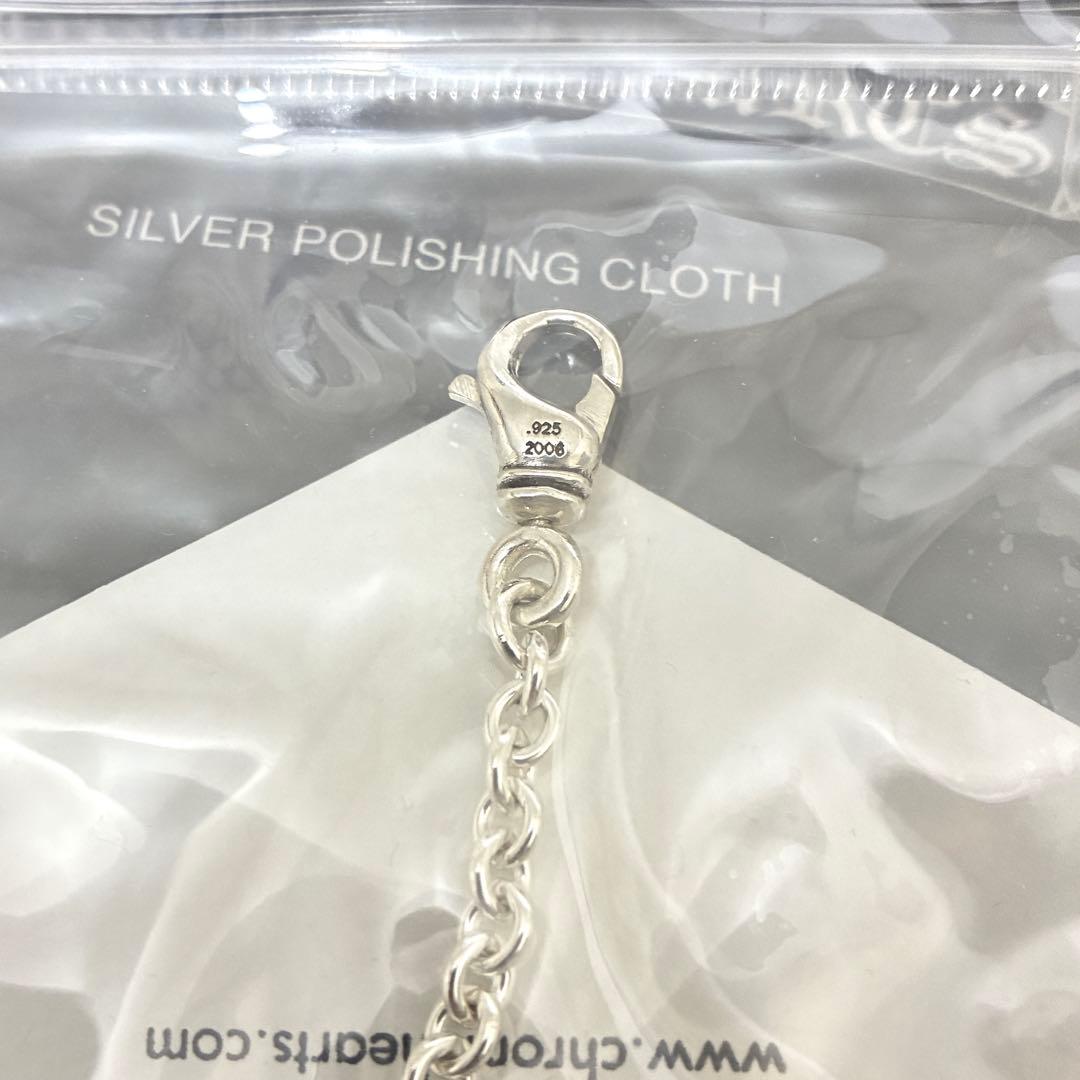 完全未使用クロムハーツNEチェーン＋スターオブダビデペンダント原本＋レシート無修