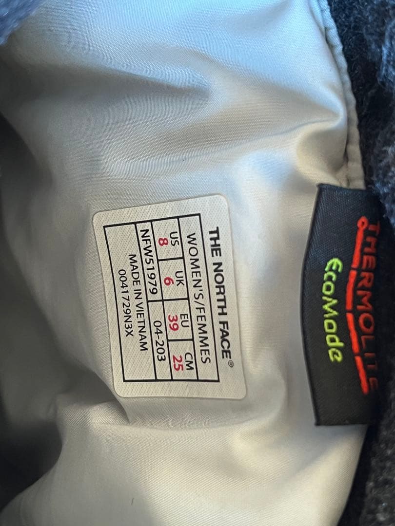 ヌプシブーティ Wool 5 Short NFW51979 25cm