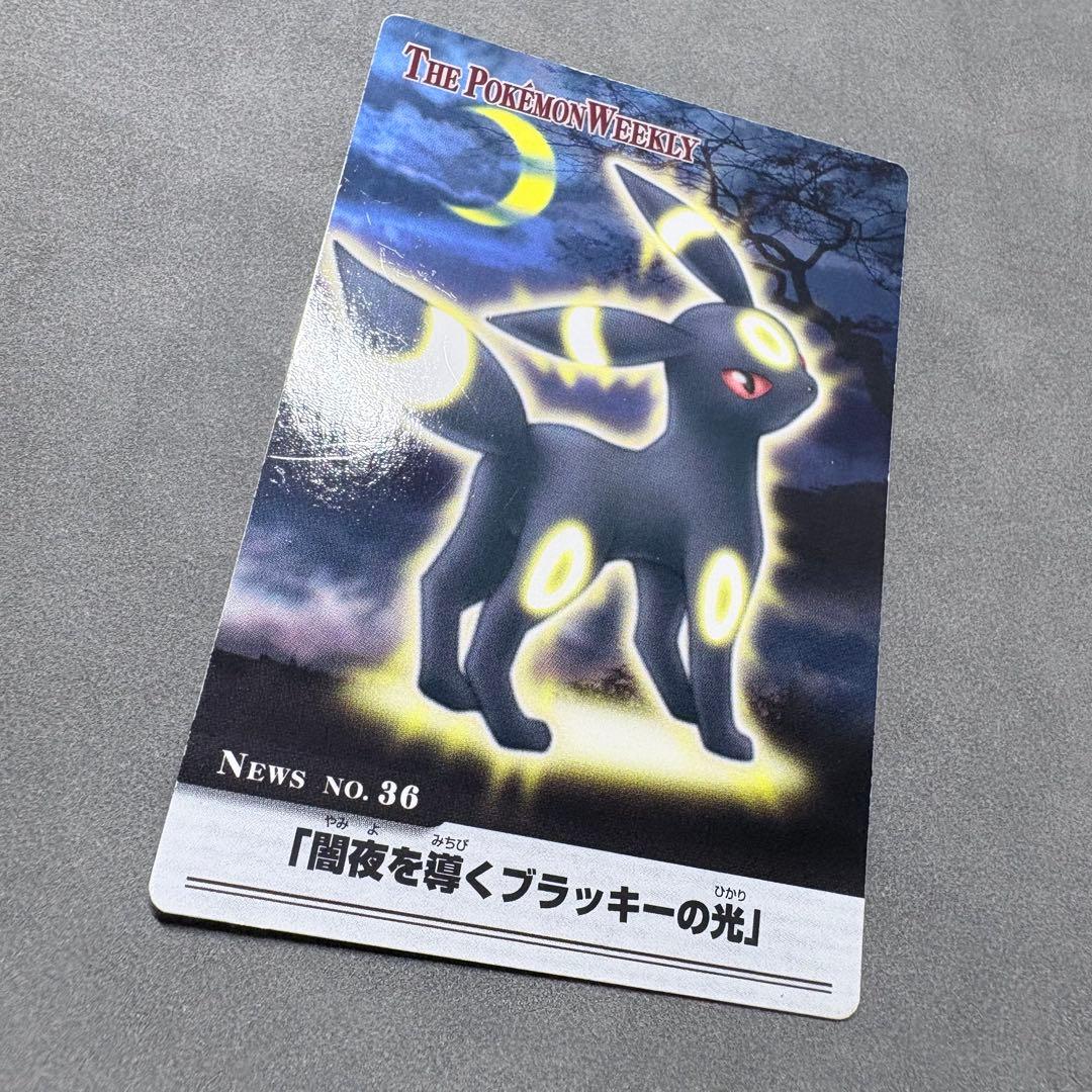 【ハーブ】ポケモンウィークリー　闇夜を導くブラッキーの光