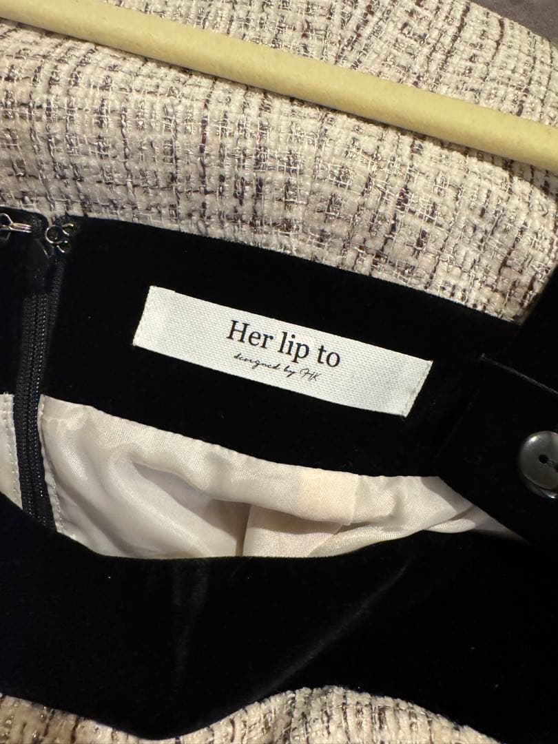 【タグ付き】Margaux Tweed Mini Dress