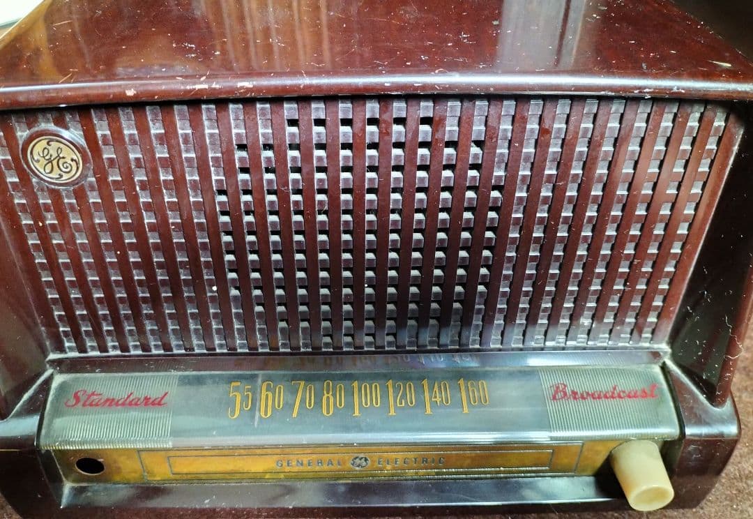 General Electric ラジオ　アンティーク　値下げました。