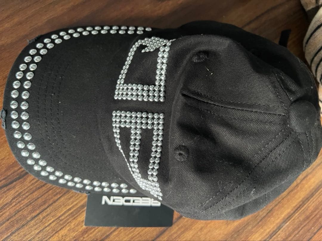 EEDEN BD STUDS DAMAGE CAP キャップ