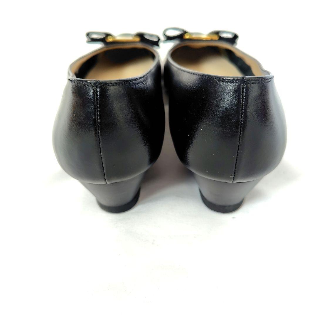 ✨️腕利き職人のリペア済✨️良品【フェラガモ】 ヴァラ パンプス 黒