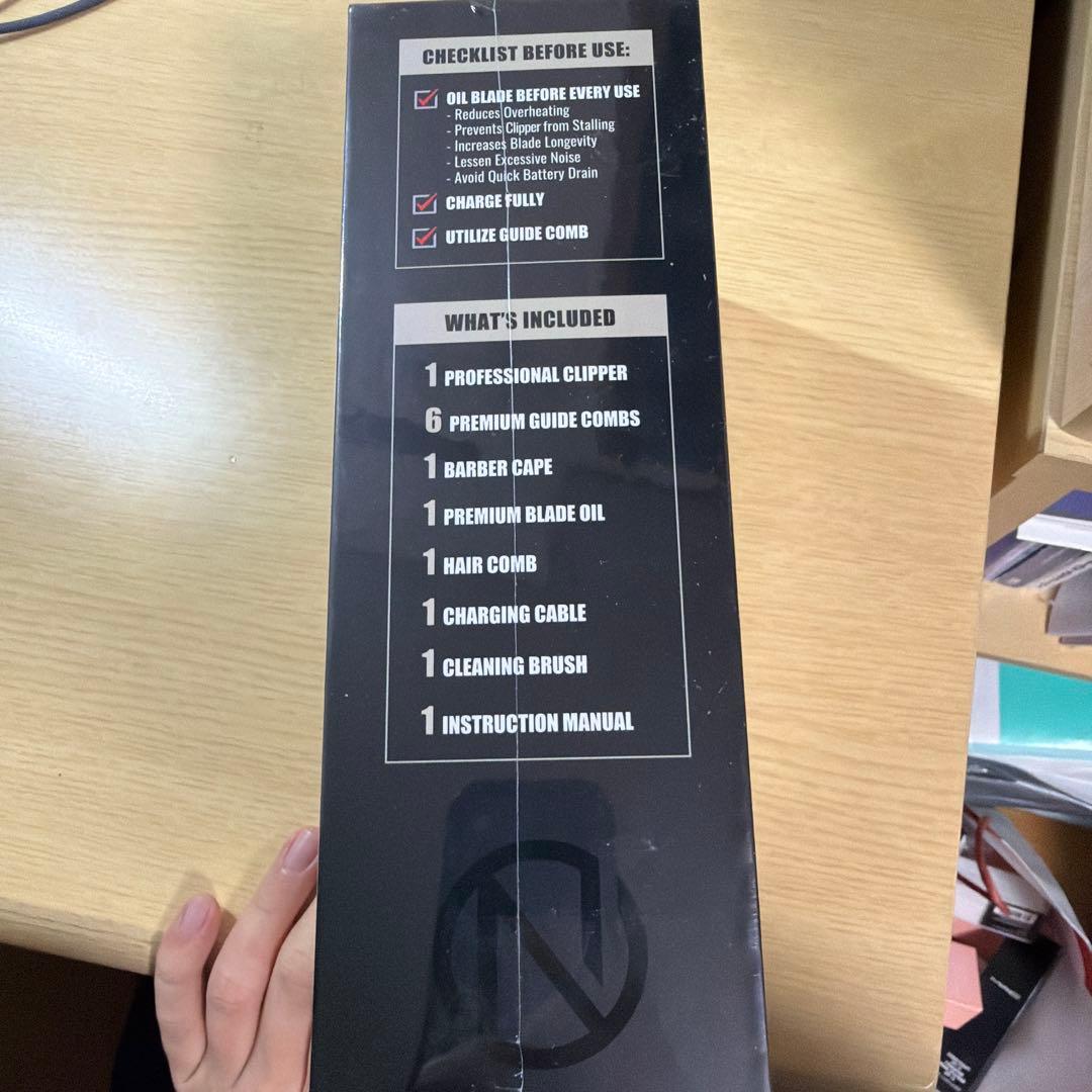 Novahプロフェッショナルバーバークリッパーのセット