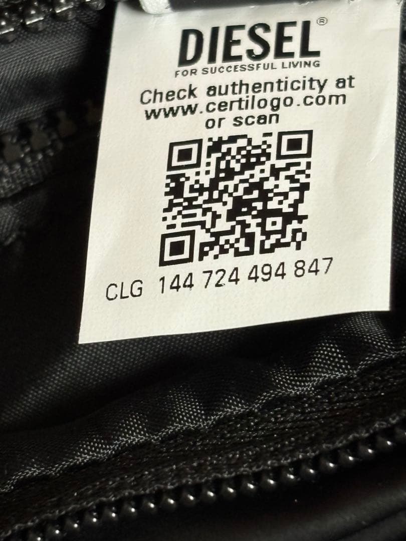 DIESEL リュック BOLDMESSAGE BOLD BACK II