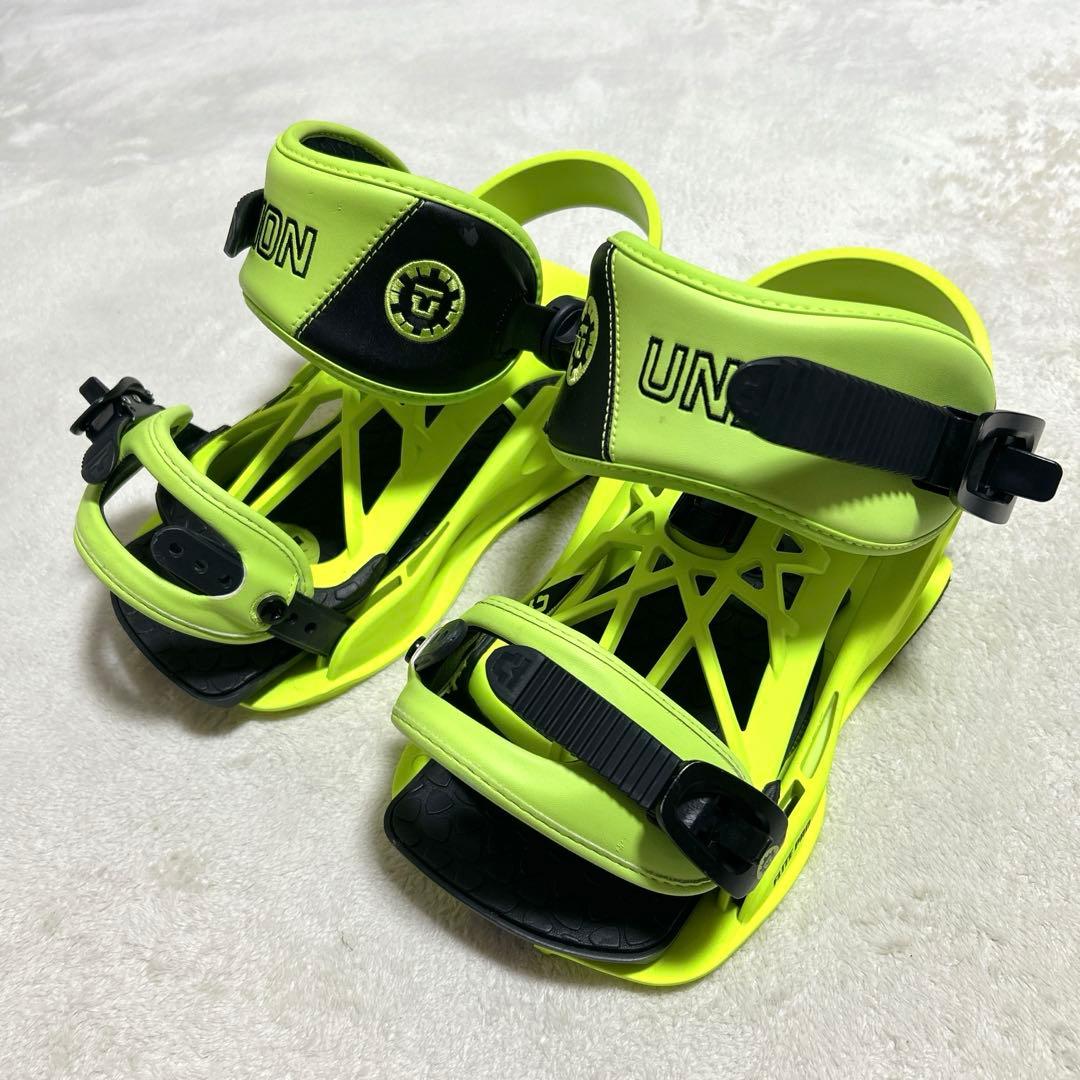未使用 UNION CONTACT M/Lサイズ スノーボード バインディング