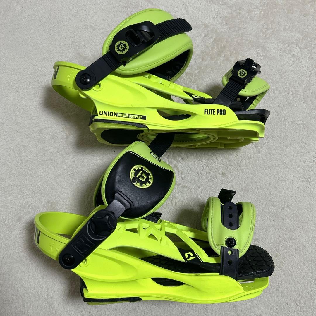 未使用 UNION CONTACT M/Lサイズ スノーボード バインディング