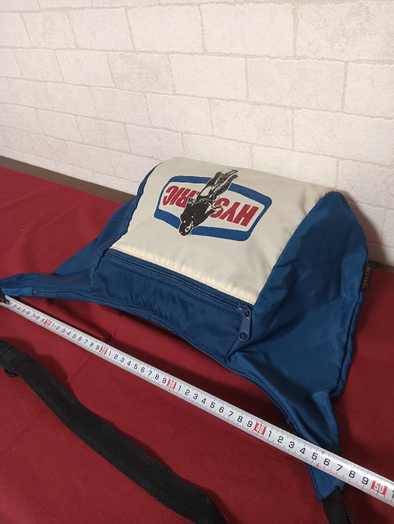 美品!ヴィンテージ ヒステリック・グラマー 自転車ロゴ ショルダーバッグ