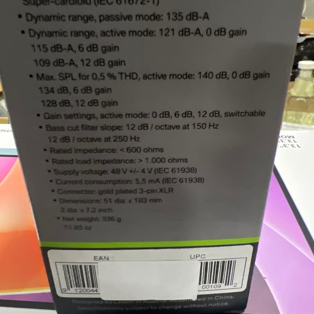 LEWITT MTP840DM ダイナミックマイク