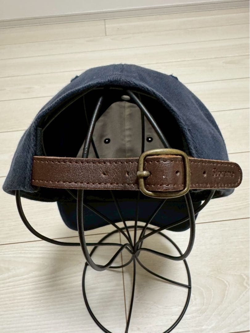 supreme シュプリーム　new york　クラシックロゴキャップ　ネイビー