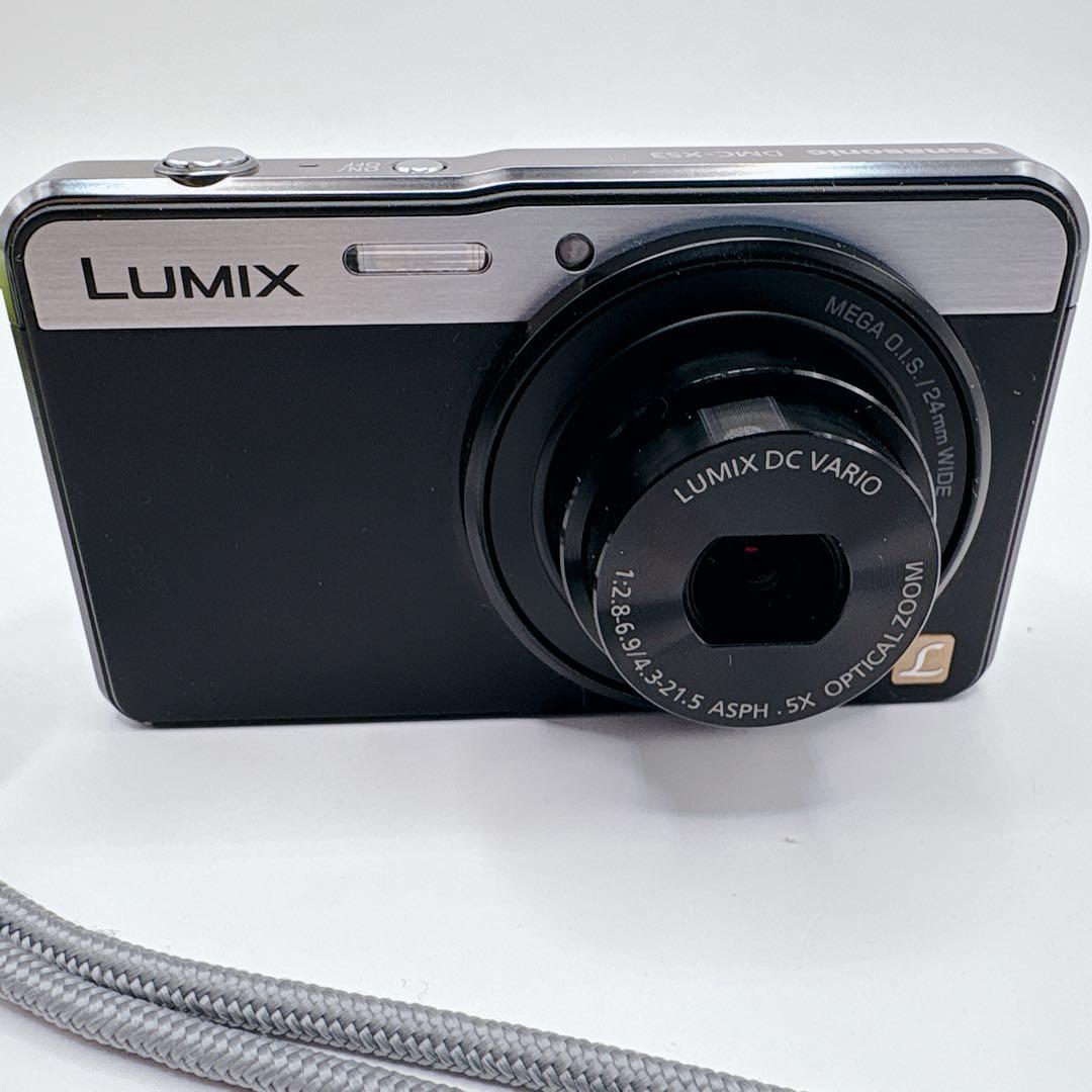 美品Panasonic LUMIX DMC-XS3-K ブラック パナソニック