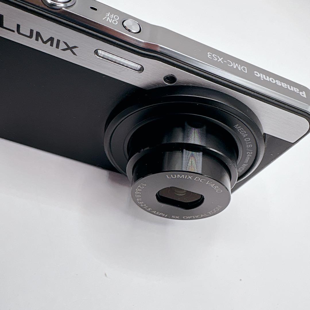 美品Panasonic LUMIX DMC-XS3-K ブラック パナソニック