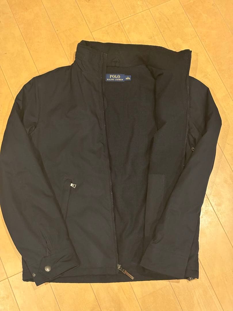 【極美品】ポロラルフローレン ジップアップ ジャケット ブラック Sサイズ