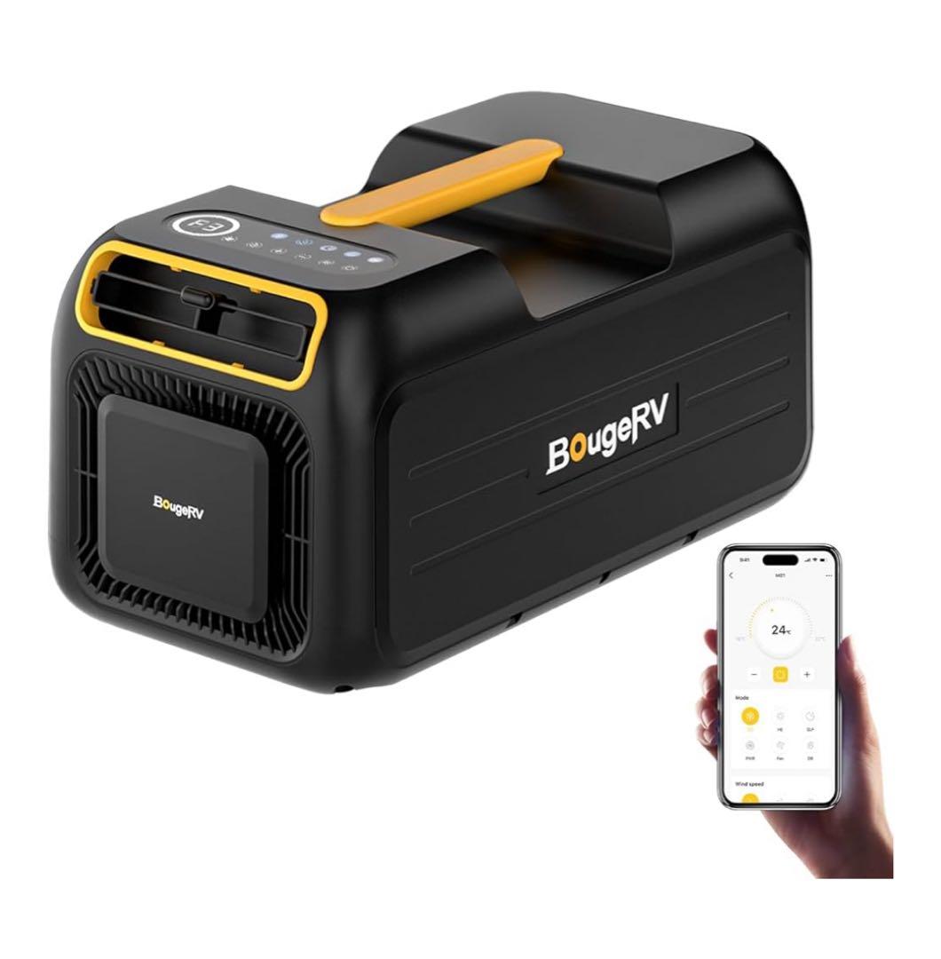 【美品】ポータブルエアコン BougeRV3500BTU