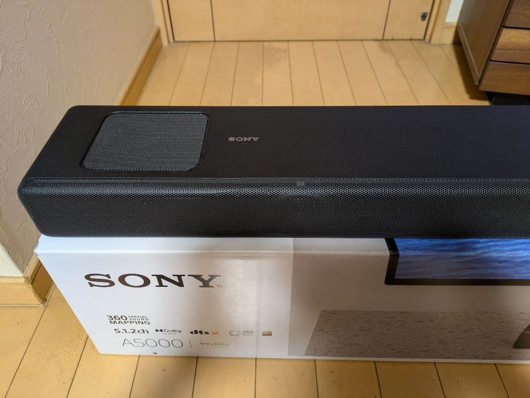 【長期保証残あり】SONY A5000 5.1.2ch サウンドバー