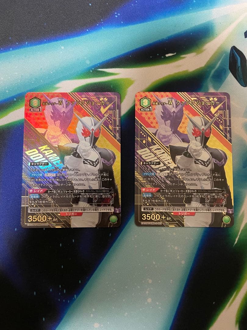 ユニオンアリーナ 仮面ライダーW ファングジョーカー SR★ パラレル