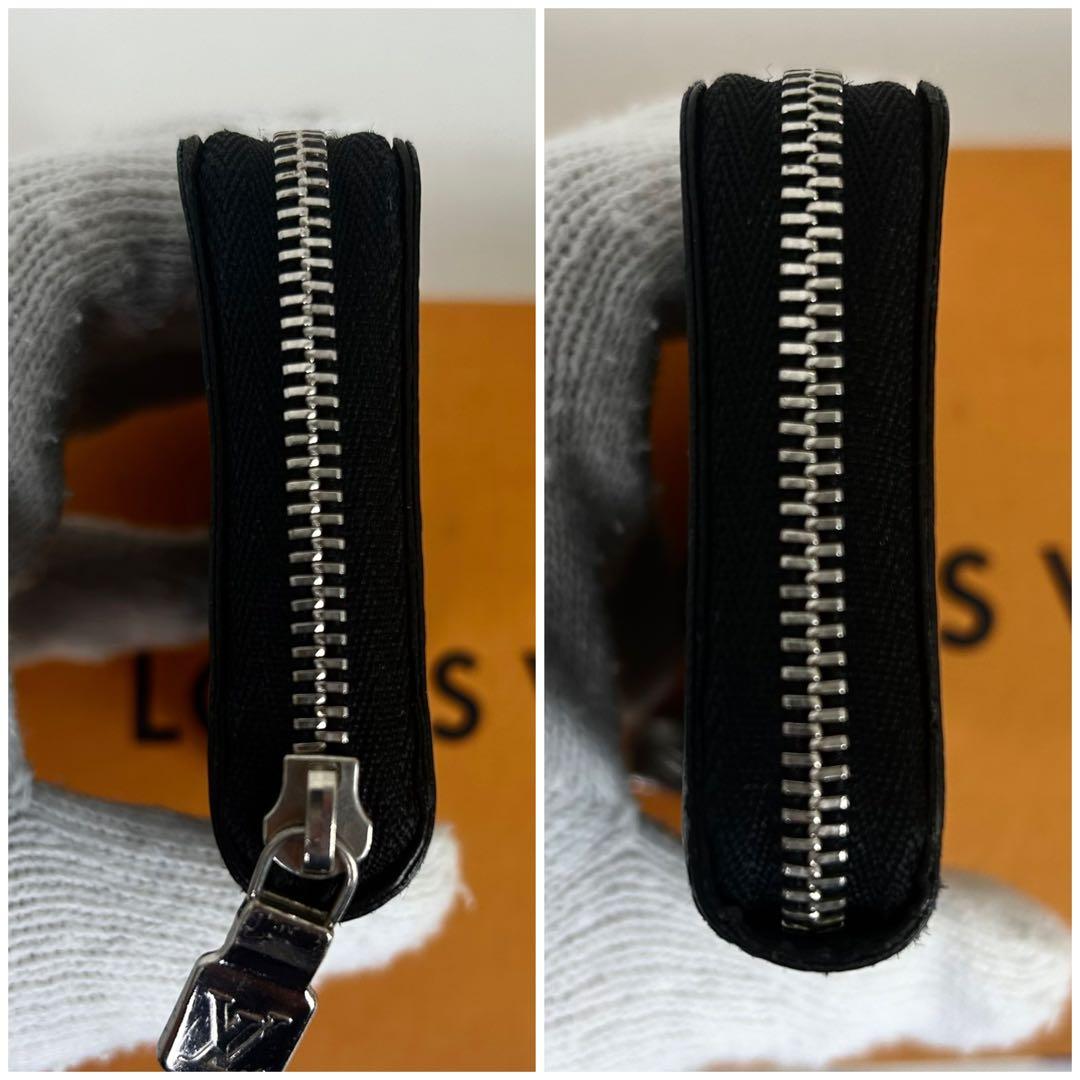 極美品 ダミエグラフィット ジッピーパース ケース・小銭 RFID