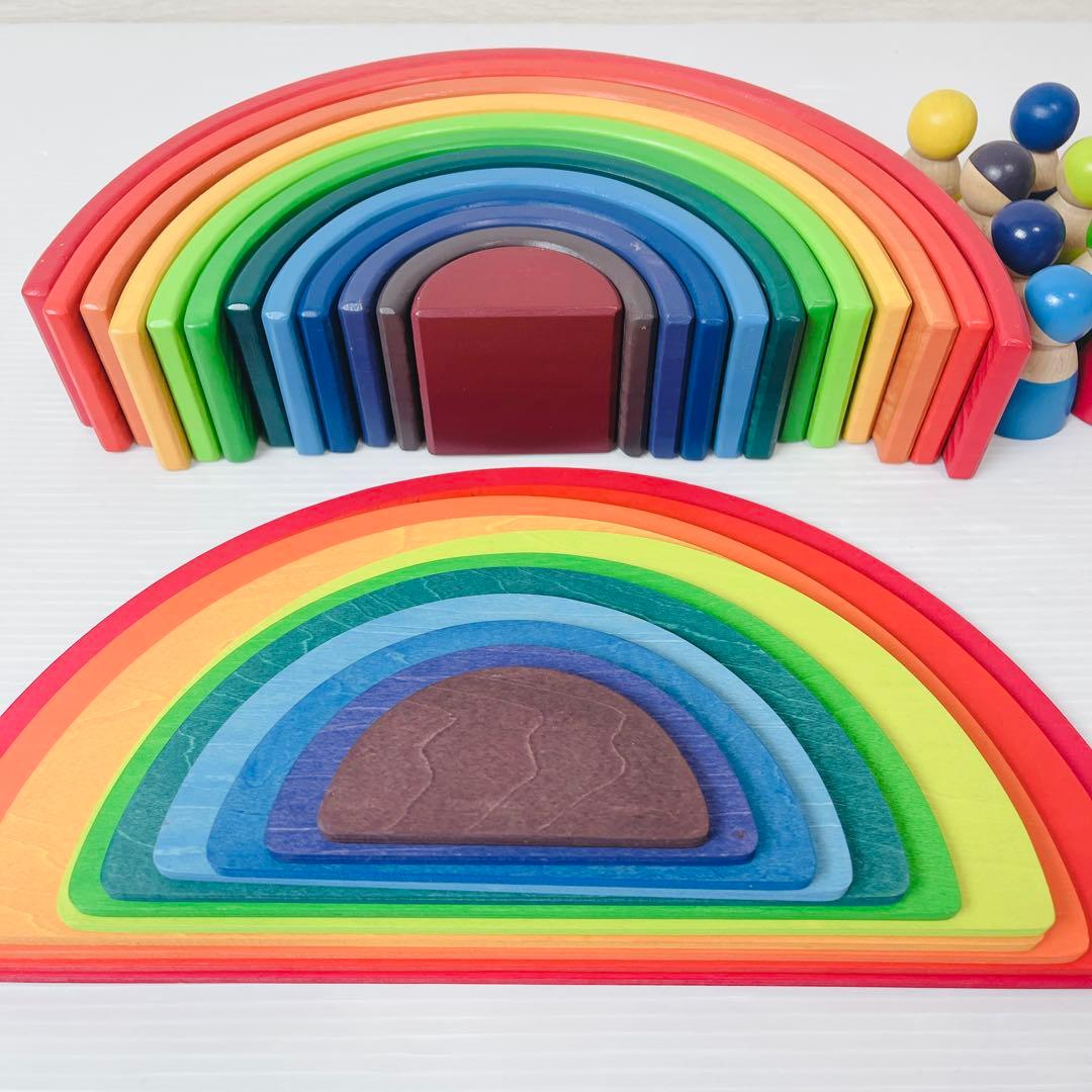 グリムス互換　アーチレインボー　半円盤　レインボーフレンズ　モンテッソーリ