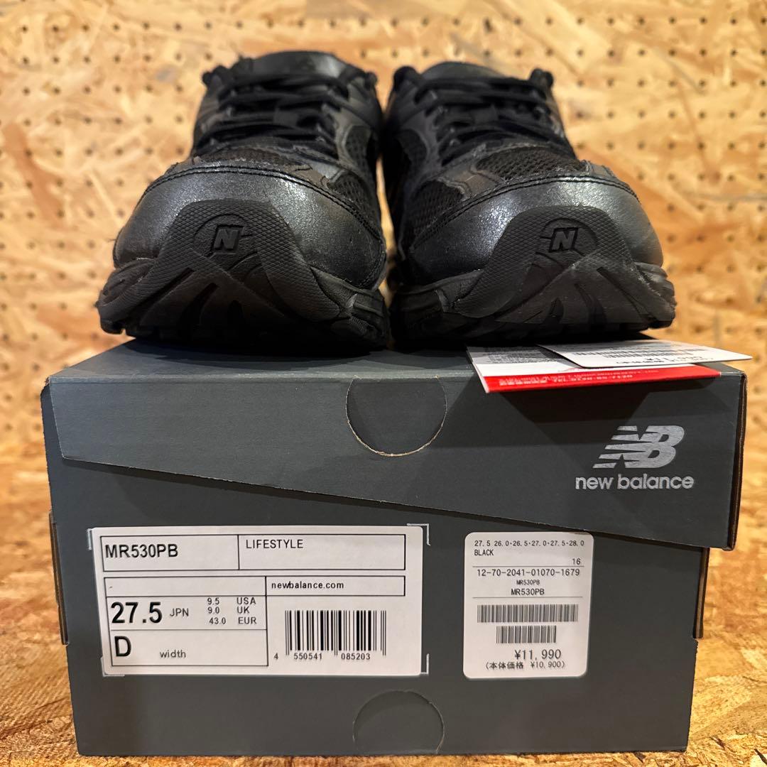 【New Balance】MR530PB ブラック 27.5cm