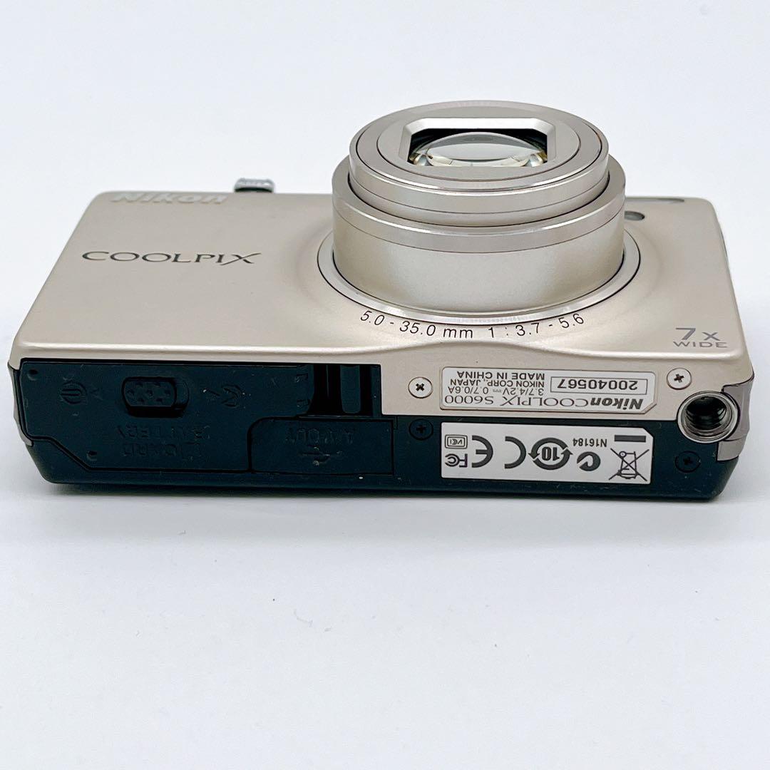 【希少】NIKON COOLPIX S6000 コンデジ デジカメ オールド