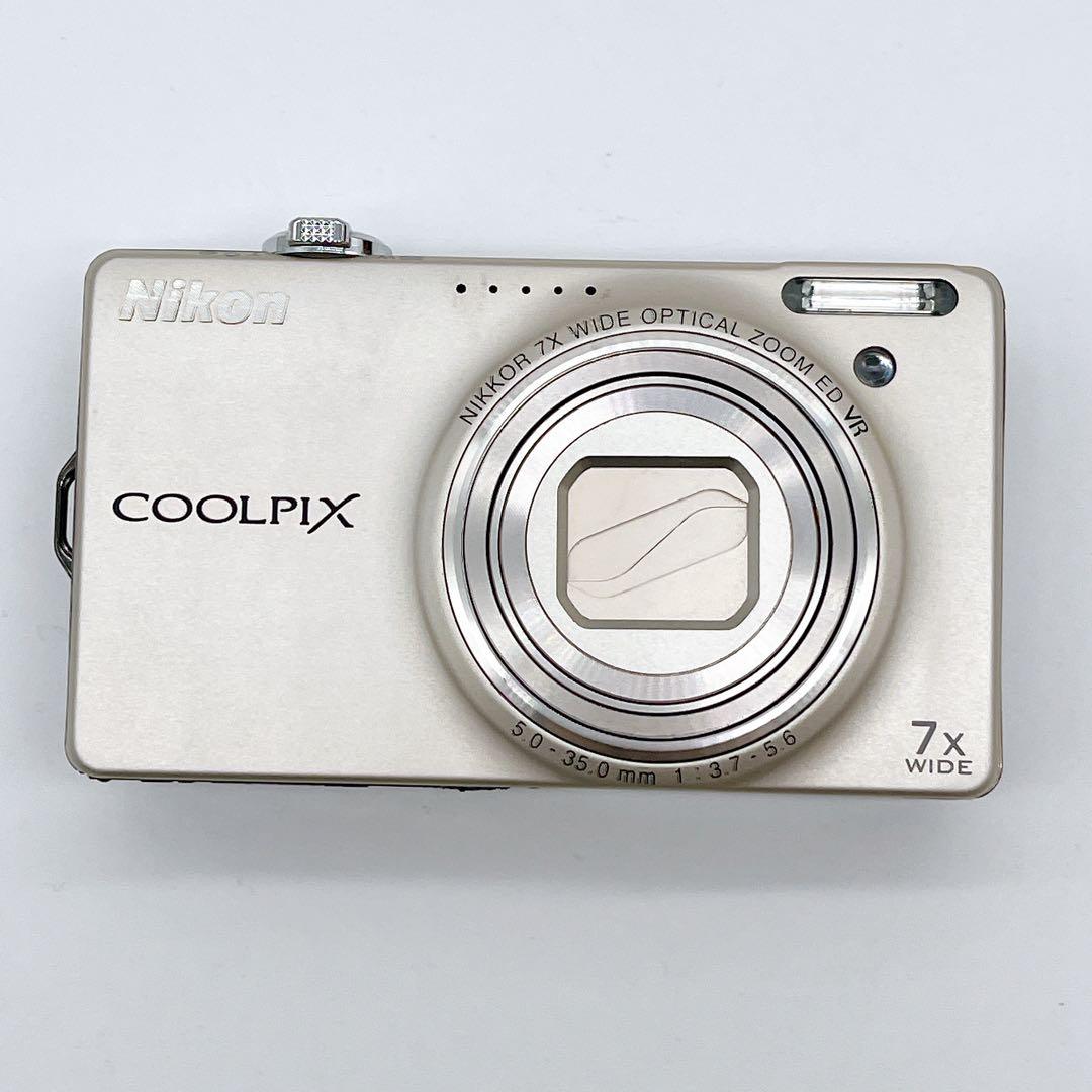 【希少】NIKON COOLPIX S6000 コンデジ デジカメ オールド
