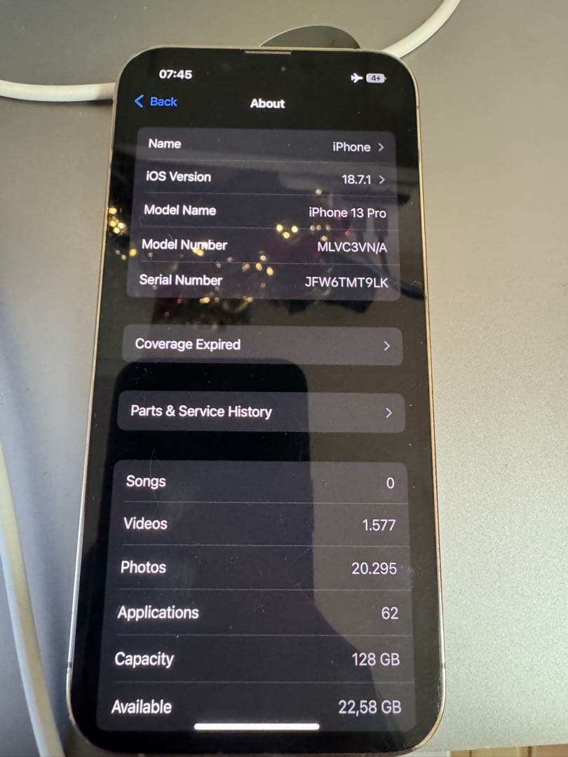 iPhone 13 Pro 128GB 本体のみ／動作良好／使用感あり