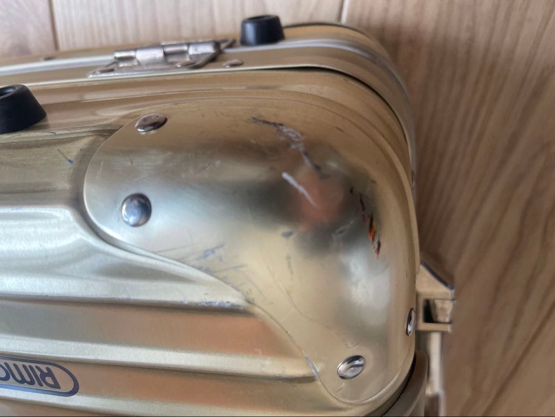 RIMOWA ゴールド スーツケース 小型