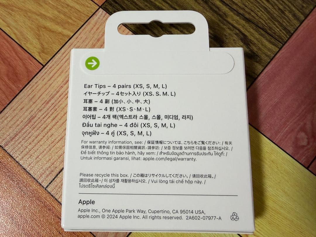 AirPods Pro 第2世代 純正イヤーチップ新品付 動作良好 キズあり