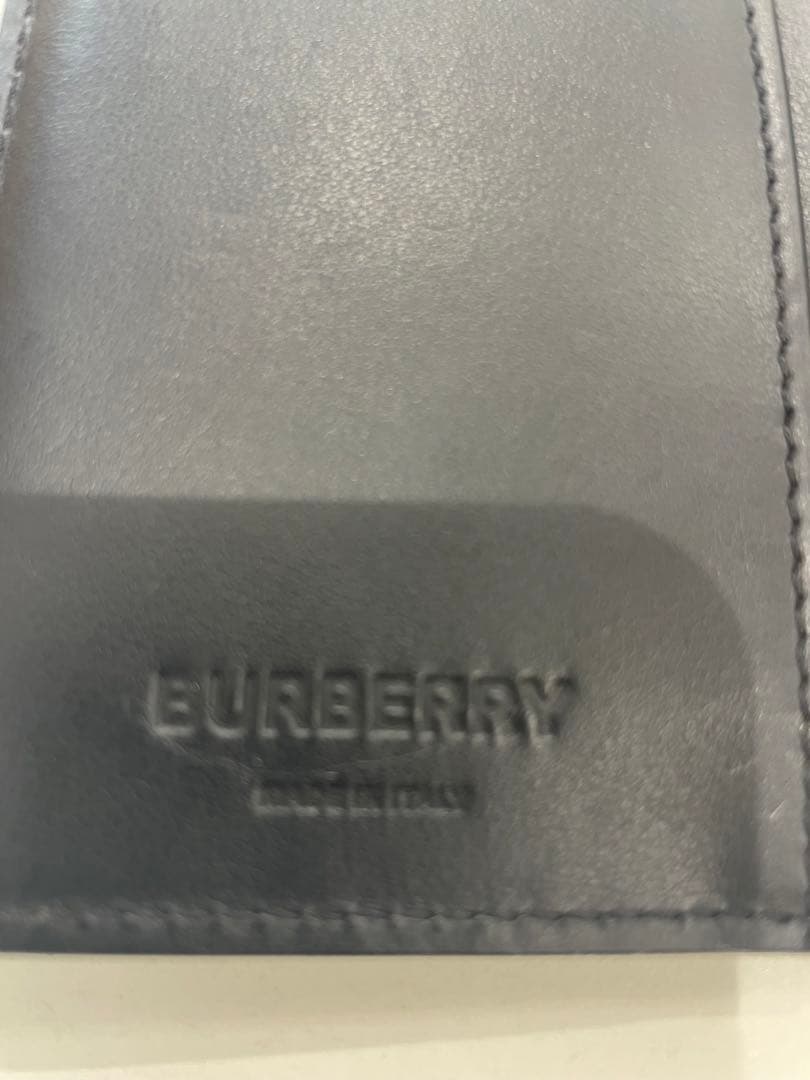 黒　長財布 バーバリー　メンズ　BURBERRY
