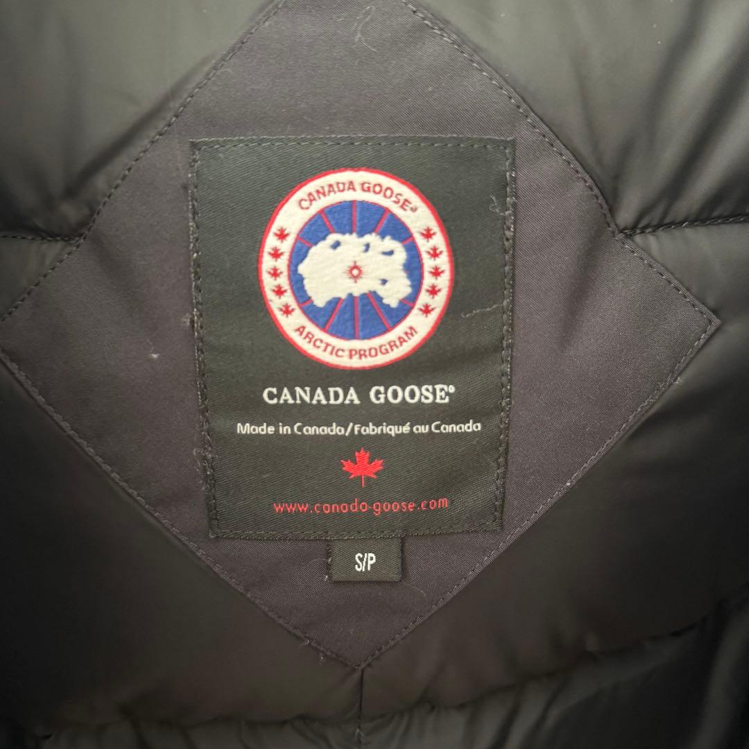 美品✨カナダグース ブロンテ 2603JL ダウンジャケット ネイビー S