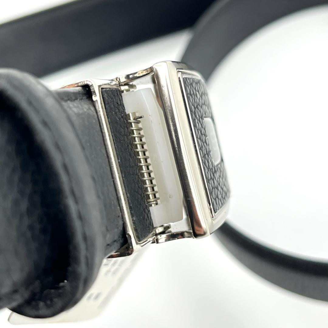 新品タグ付 バレンシアガ ベルト レザー ロゴバックル ブラック 箱付き メンズ