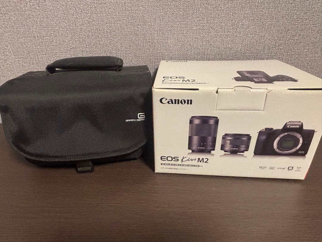 Canon EOS Kiss M2 ミラーレス一眼カメラ