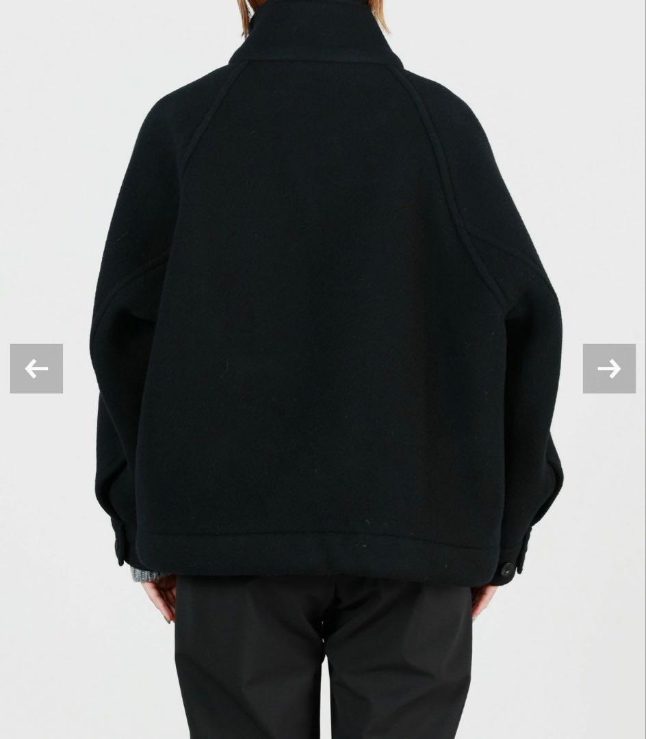 25AW【HYKE】 DOUBLE FACE DUFFEL JACKET