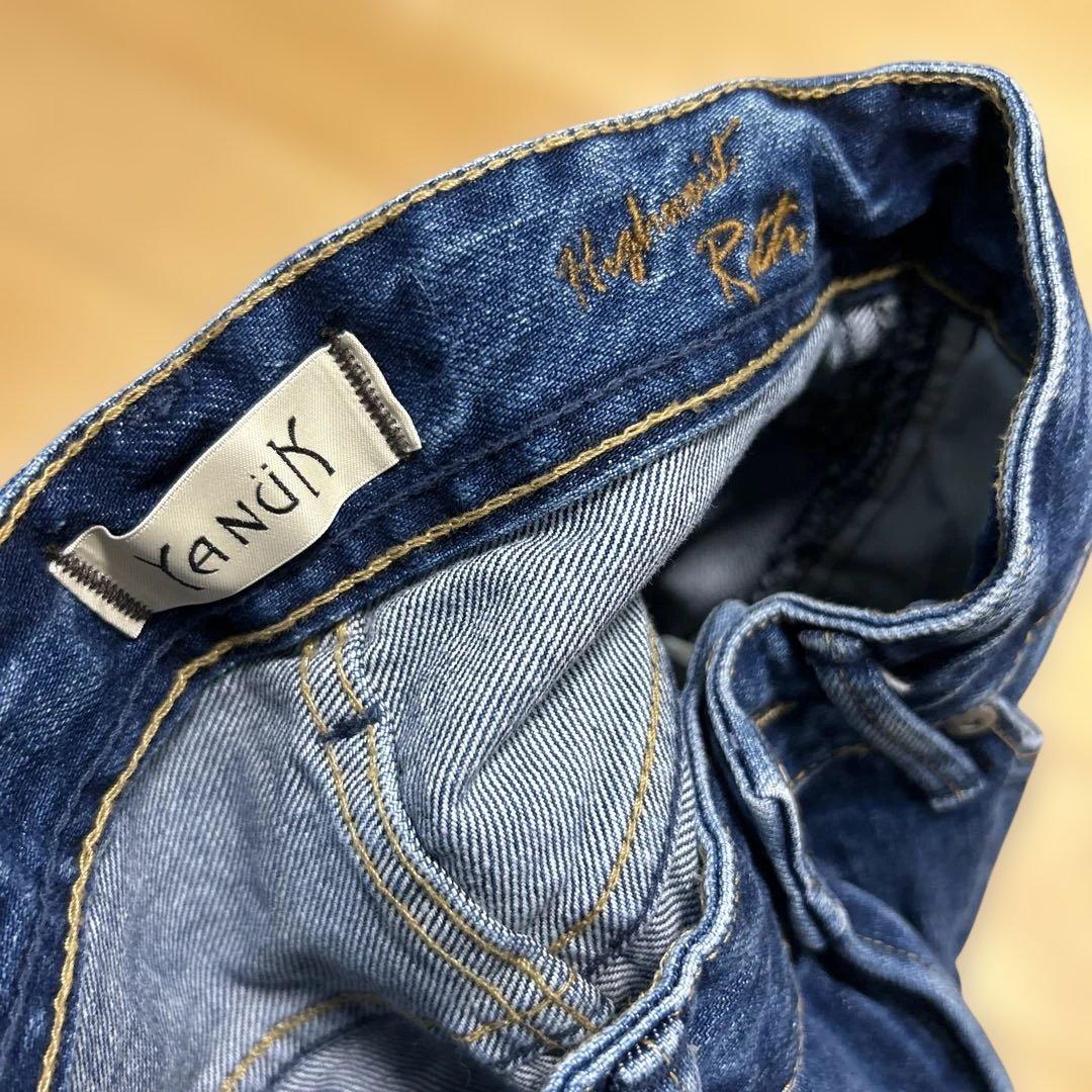 YANUK ハイウエスト Ruth デニム W22 sp30m