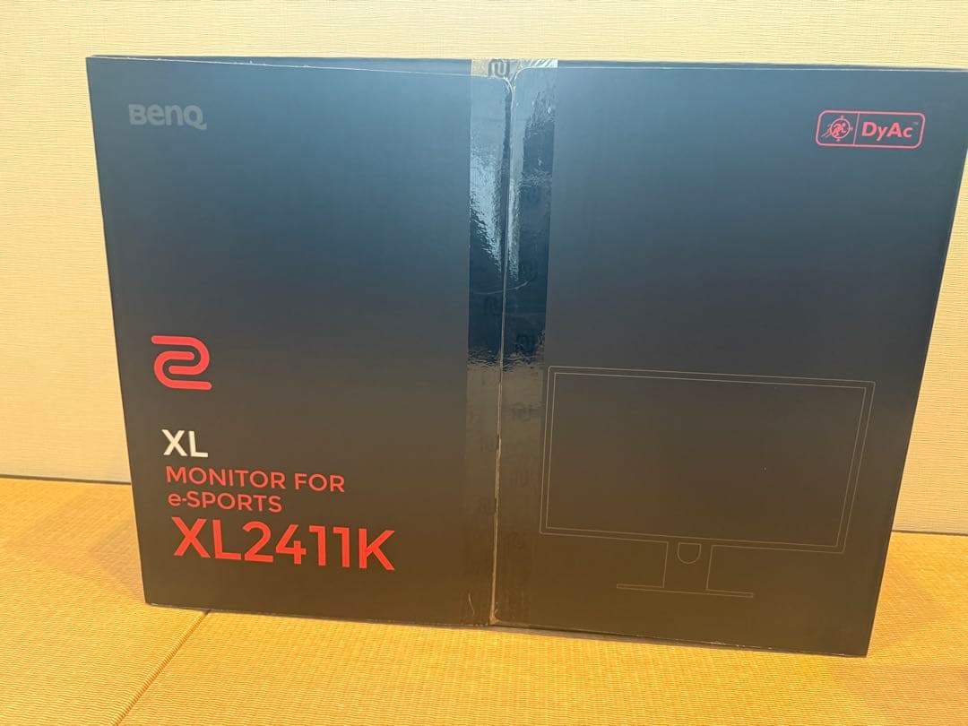 BenQ XL2411K ゲーミングモニター 本体 元箱付き