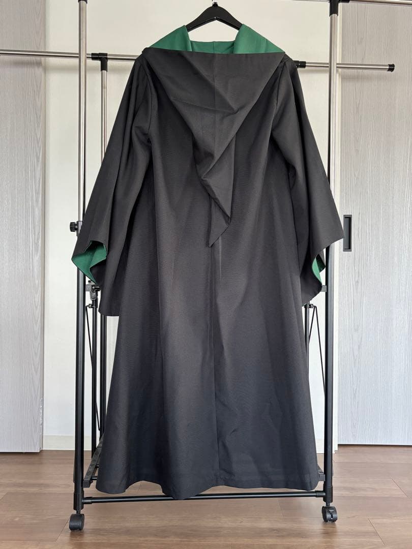 スリザリンローブ フード付きマフラーセット　サイズＬ　パーク内購入1度着用